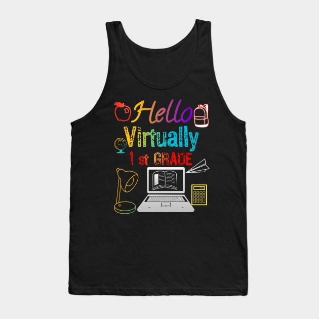 Teachers can do Virtually Anything Cute graphic Tank Top by FouadBelbachir46